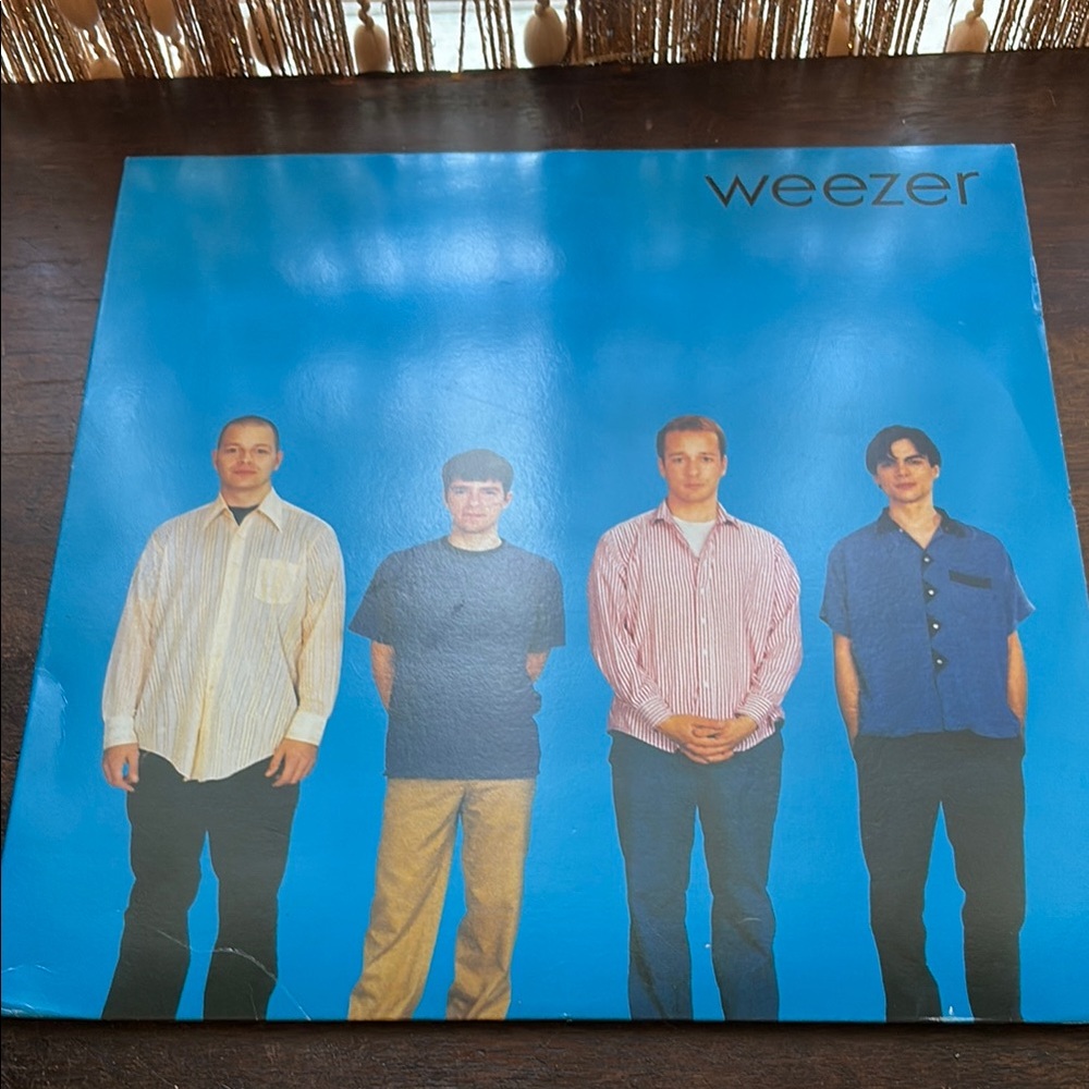 Weezer Blue Album Vinyl Record